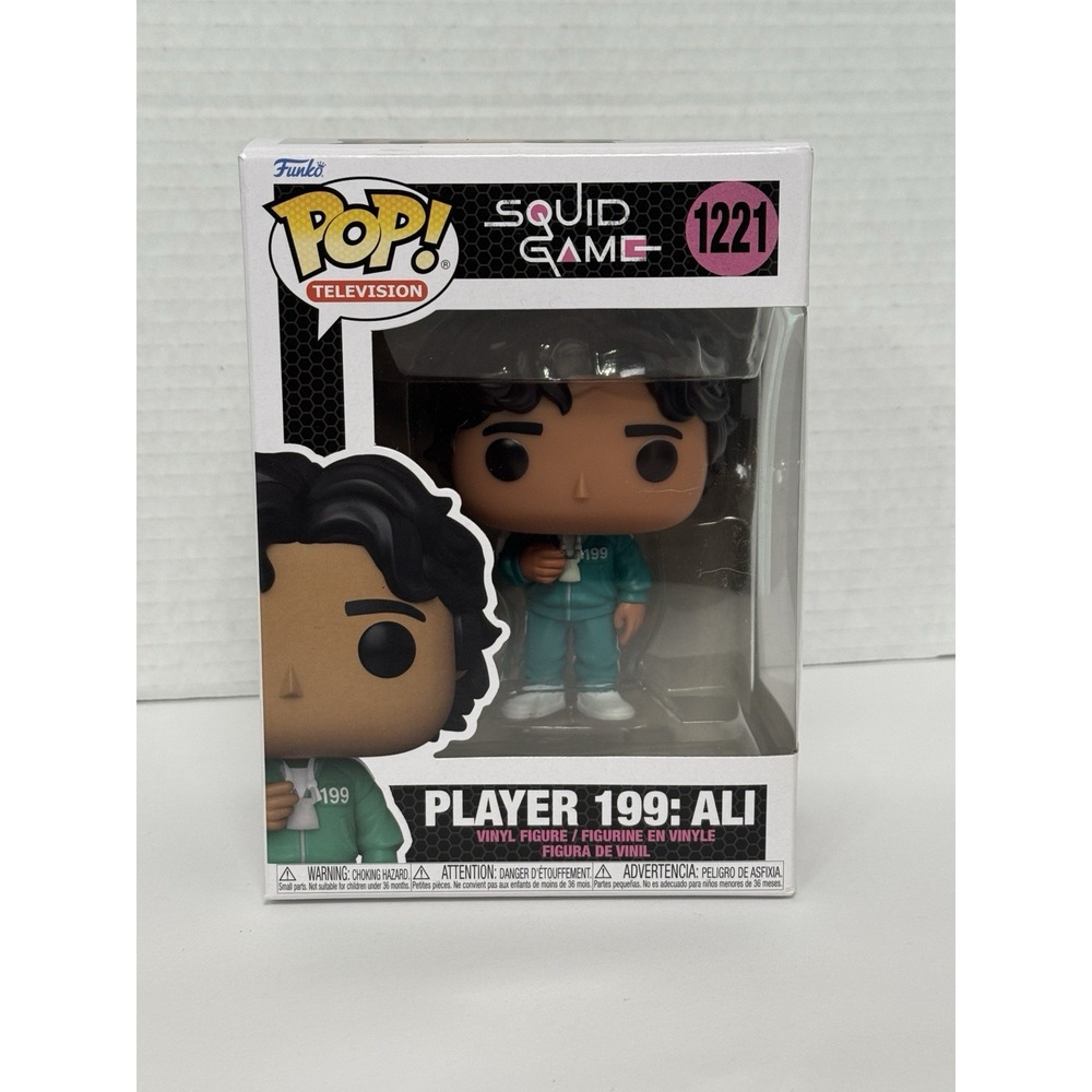 Funko POP: Squid Game - Player 199:Ali, Multicolor Vinyl Action Figure